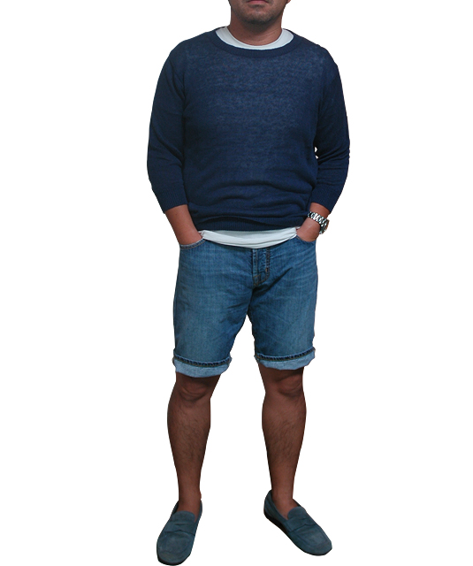 JACOB COHENデニムショーツ