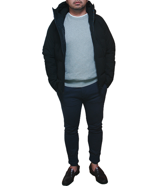 水沢ダウンスタイル