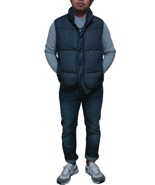 duvetica（デュベティカ）グレーダウンベスト