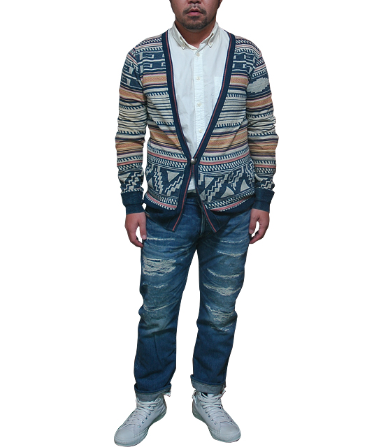 レミレリーフ（REMI RELIEF）カーディガン