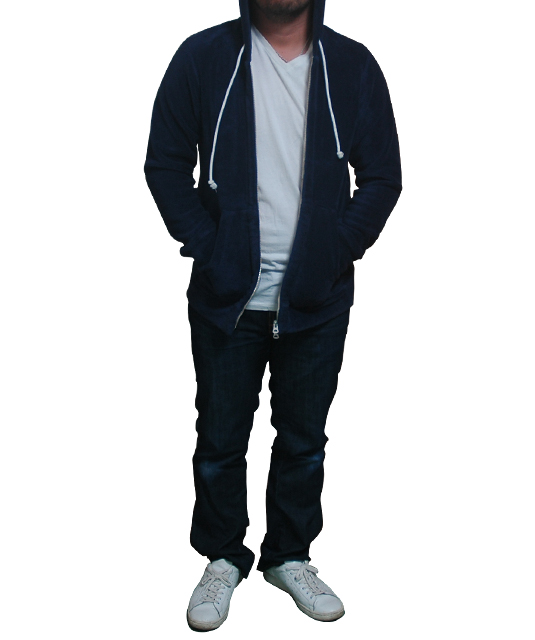 BEAUTY&YOUTH パイルパーカー