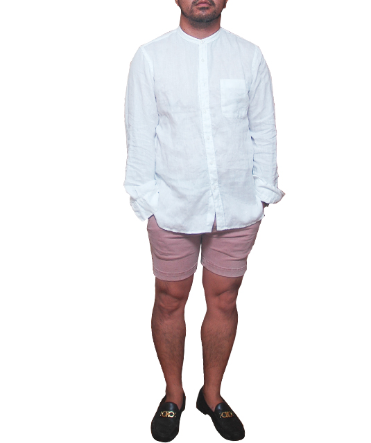 LACOSTE黄色ポロシャツ