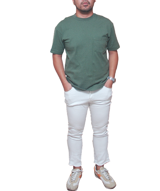 LACOSTE黄色ポロシャツ