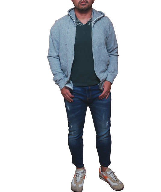 Brilla per il gustoグレーパーカー