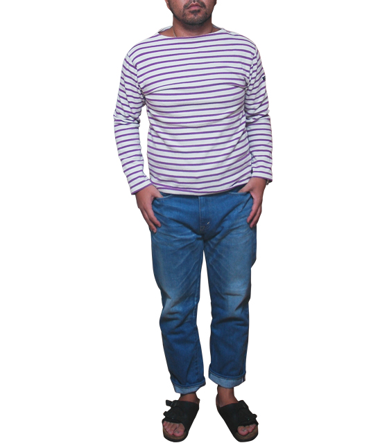 SAINT JAMES（セントジェームス）ボーダーカットソー