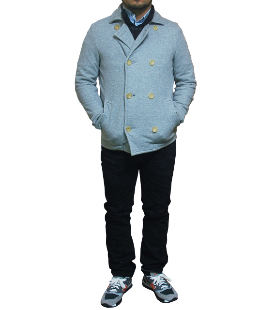 LOOPWHEELERのPコート