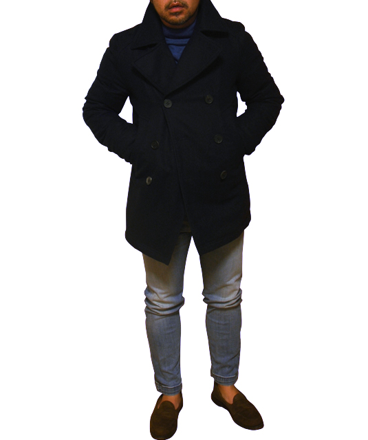 DUVETICA（デュベティカ）Pコートコーデ