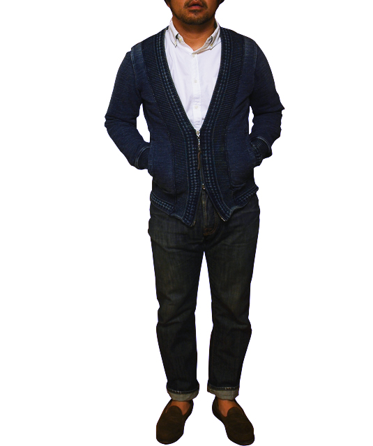 レミデニムカーディガン