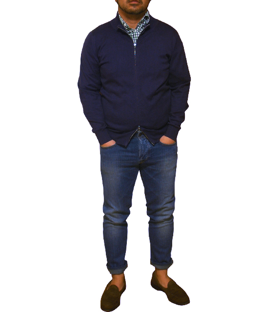 フランク＆アイリーンギンガムチェックシャツコーデ