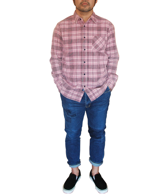 bayflowコーデュロイシャツ