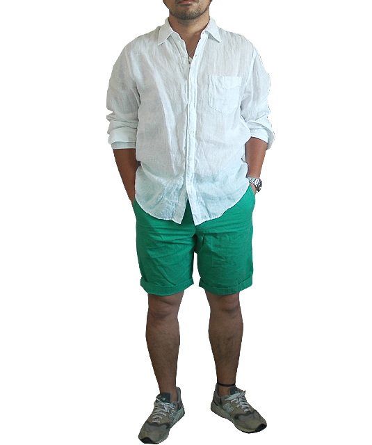 UNIQLOリネンシャツ