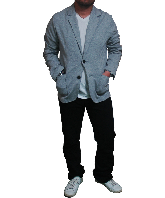 JUN MENスウェットジャケ