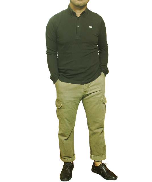 LACOSTEポロシャツスタイル