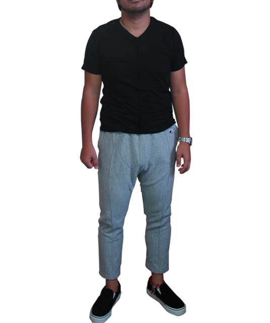 モノクロスウエットコーデ