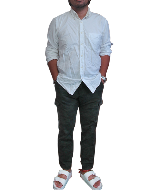 全身uniqloスタイル