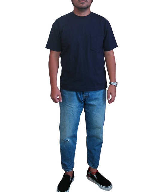 ユニクロビックネイビーT