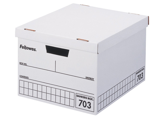 フェローズ 703バンカーズBox A4ファイル用 黒