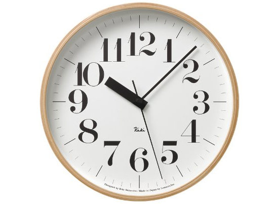 Lemnos RIKI CLOCK RC 電波時計 WR07-11