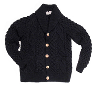SHAWL ARAN CARDIGAN